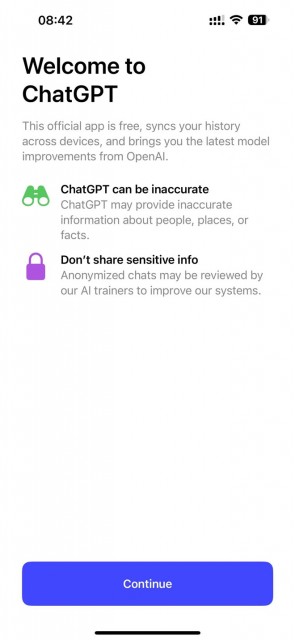 ChatGPT正式上线iOS：可同步网站版信息 但iPhone烫的不行 第2张