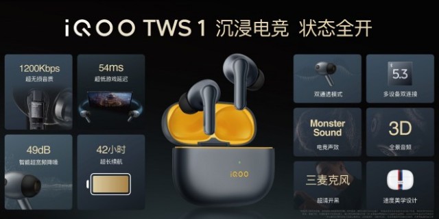 支持aptX Lossless无损传输 iQOO TWS 1赛道版发布限时优惠价369元 第9张