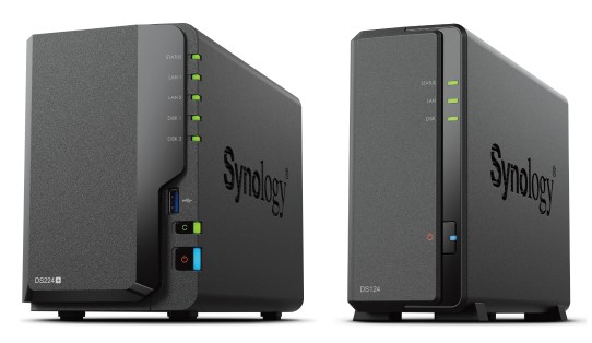 群晖（Synology）推出DiskStation DS224+和DS124两款小型桌面级NAS 第1张