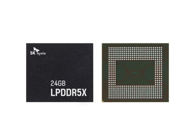 SK海力士量产全球最大容量的24GB LPDDR5X DRAM 第2张