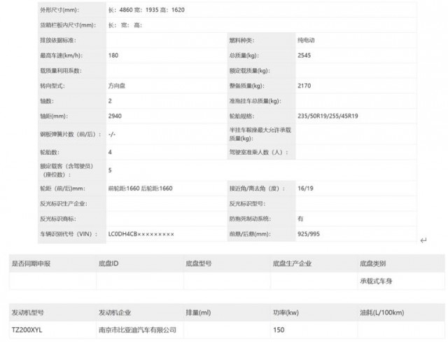 即将加推入门版车型 腾势N7单电机版本现身“工信部公告” 第2张