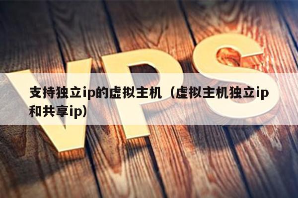 支持独立ip的虚拟主机（虚拟主机独立ip和共享ip） 第1张