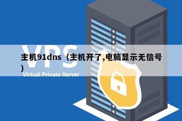 主机91dns（主机开了,电脑显示无信号） 第1张